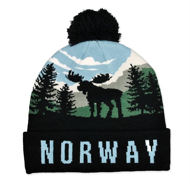 Lue, Norway, elg, Blå og grønn