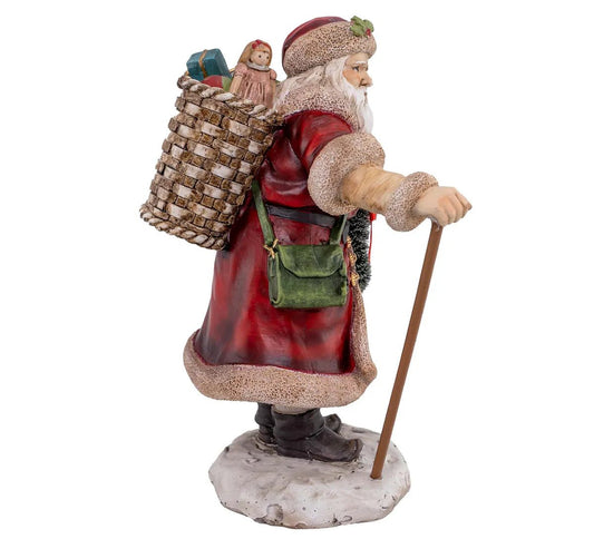 Norwegian Father Christmas in Red Coat