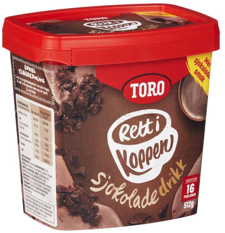 Sjokoladedrikk 512g Rett i Koppen