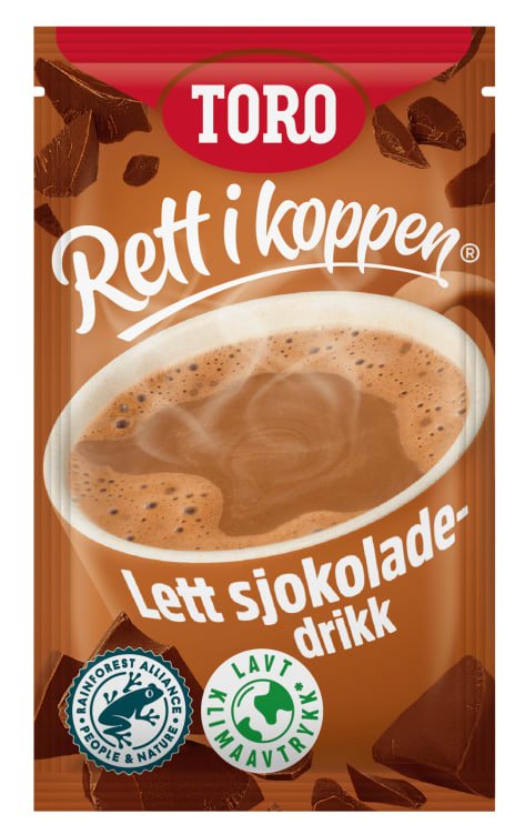 Sjokoladedrikk Lett 10X14g Rett i Koppen