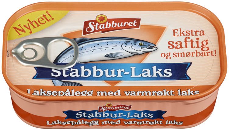 Stabbur - Laks Varmrøkt 90g Stabburet