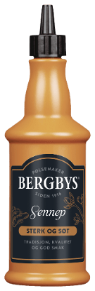 Sweet & Strong Mustard 460 g – Bergbys - Fjord & Pine / NFP NORWEGIAN FINEST PRODUCTS INC.