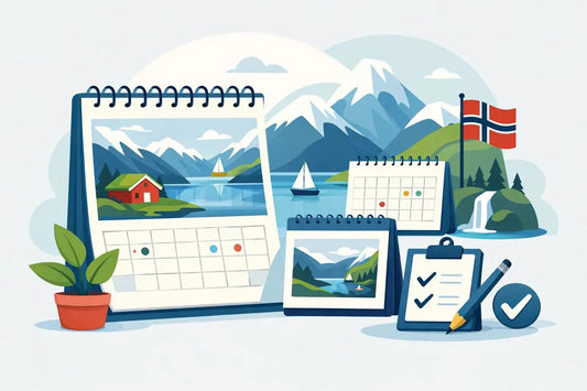 2026 Norway Wall Calendar Buying Guide - Fjord & Pine