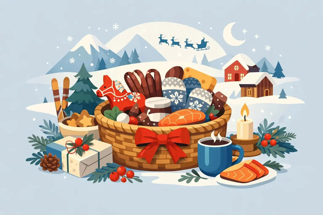 9 Norwegian Gift Basket Ideas for Christmas - Fjord & Pine