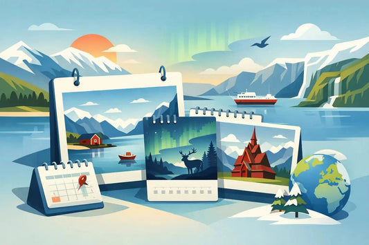 A Guide to Norway Themed Calendars - Fjord & Pine