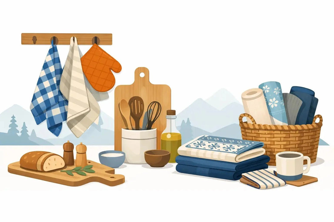 A Guide to Norwegian Kitchen Textiles at Home - Fjord & Pine