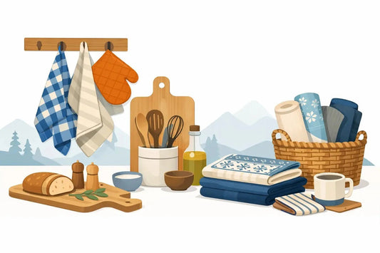 A Guide to Norwegian Kitchen Textiles at Home - Fjord & Pine