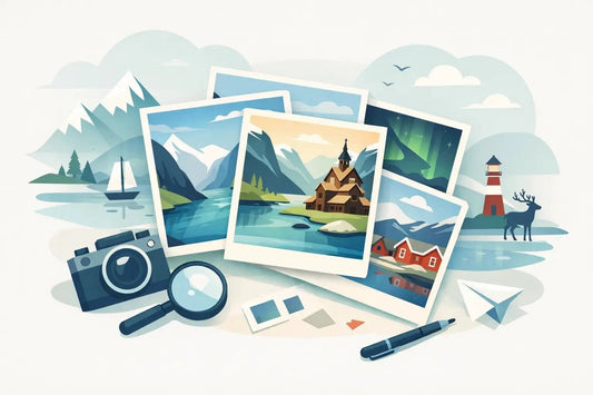 How to Choose a Norway Postcard Set - Fjord & Pine