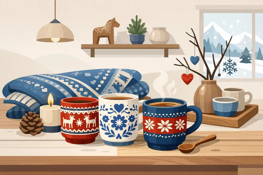 How to Style Norwegian Mugs in Your Home - Fjord & Pine