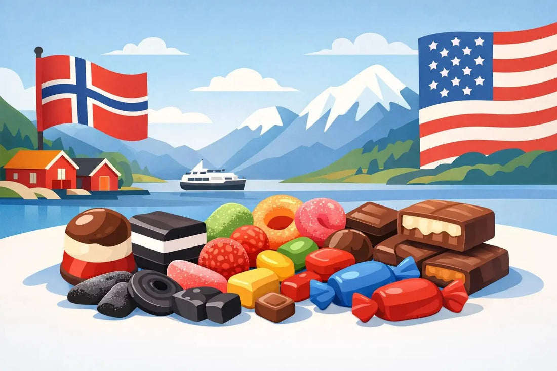 Norwegian Candy Assortment Review for US Shoppers - Fjord & Pine
