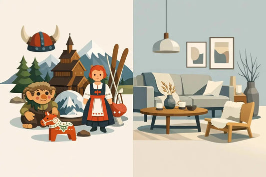 Norwegian Souvenirs vs Scandinavian Decor - Fjord & Pine
