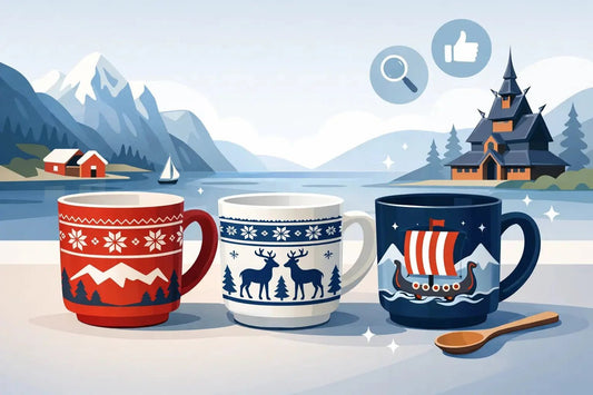 Review Norway-Themed Ceramic Mugs Before You Buy - Fjord & Pine