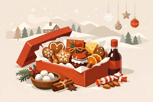 Scandinavian Christmas Snack Box Example for Gifting - Fjord & Pine
