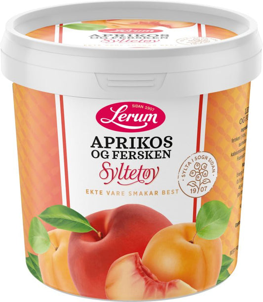 Apricot and Peach Jam 1 kg – Lerum