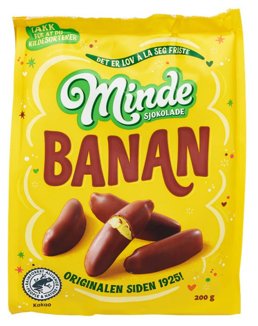 Banana Chocolate Candy 200 g – Minde