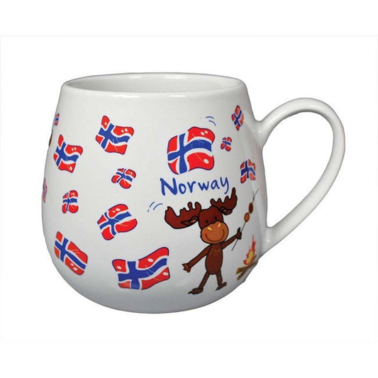 White Children’s Sports Moose Mug