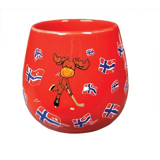 Red Children’s Sports Moose Mug