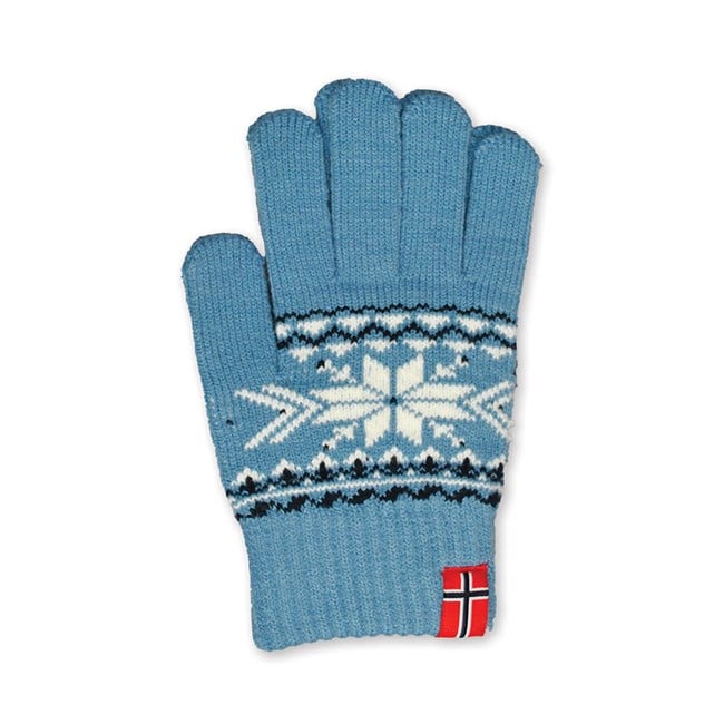Barnevanter, snøkrystall, lys blå
