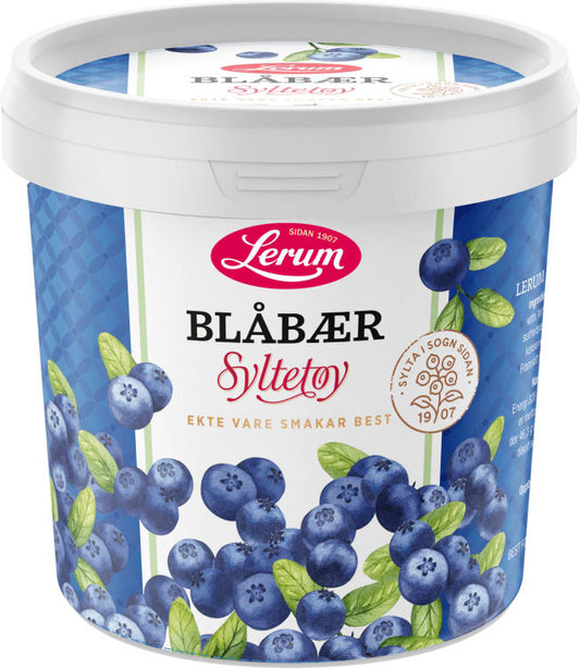 Blueberry Jam 1 kg – Lerum