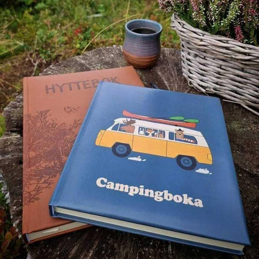 Dark Blue Camping Journal