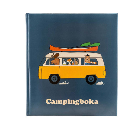 Dark Blue Camping Journal