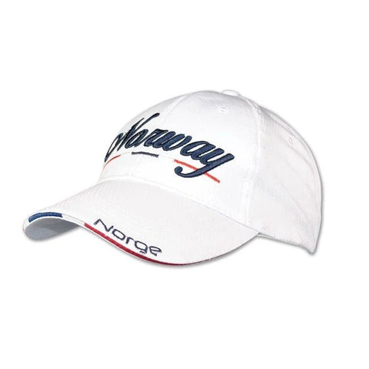 White Norway Golf Cap, white