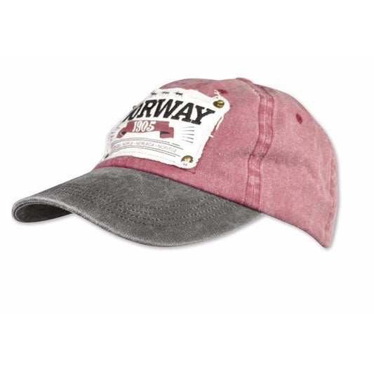 Washed Norway 1905 Cap, Burgundy
