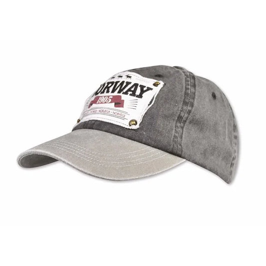 Washed Norway 1905 Cap, Black