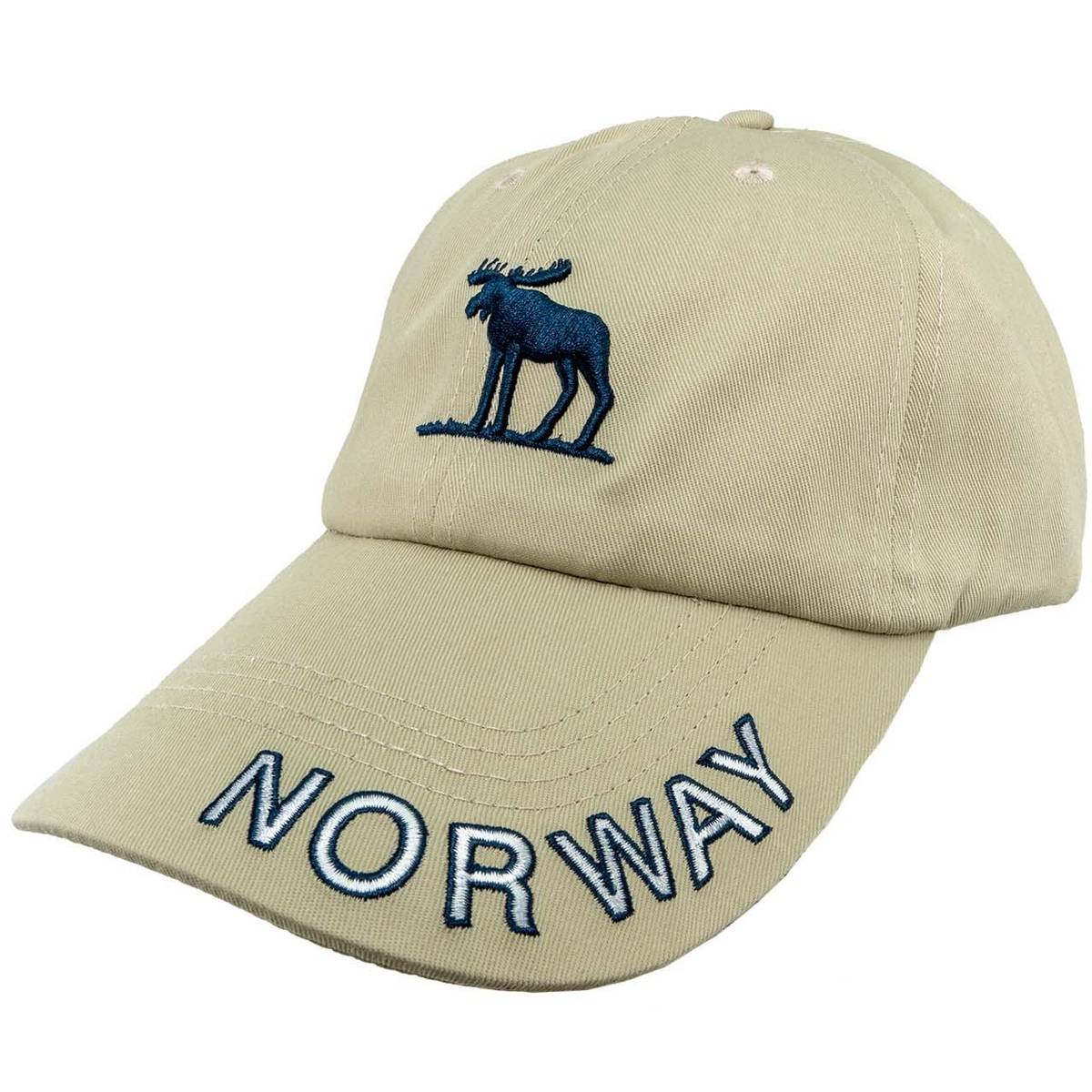 Caps, Elg og Norway, khaki