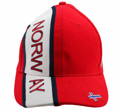 Caps, Norway, rød