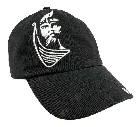 Black and White Viking Norway Cap