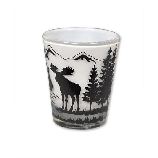Black and White Shot Cup, Norway Motifs