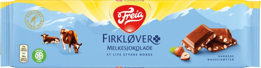 Freia Firkløver Hazelnut Milk Chocolate 200 g