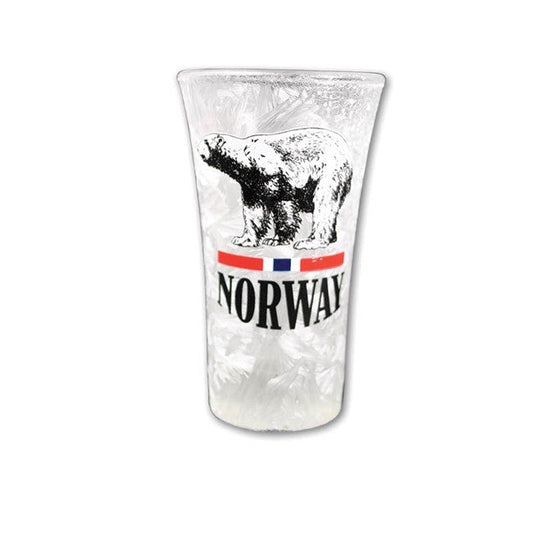Frosted Shot Glass, Polar Bear