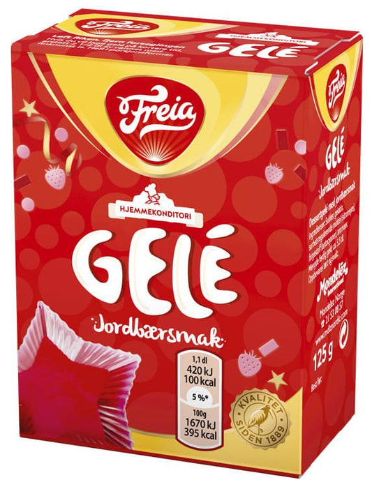 Freia Strawberry Jelly 125 g