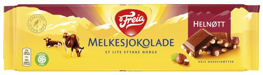 Freia Whole Hazelnut Milk Chocolate 200 g