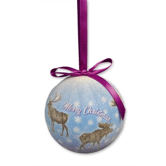 Frosted Moose, Reindeer and Polar Bear Ornament