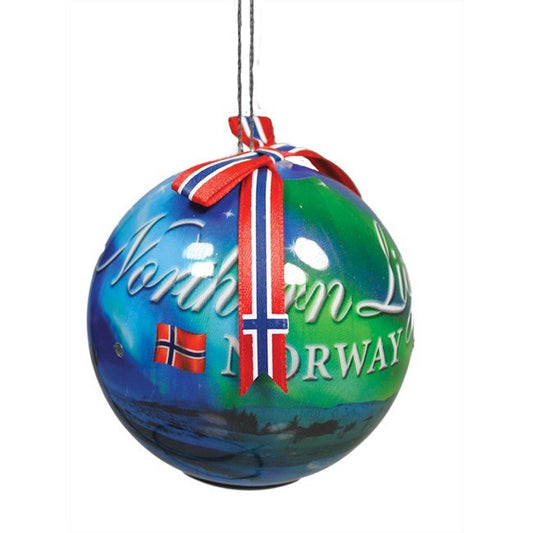 Northern Lights Christmas Ornament