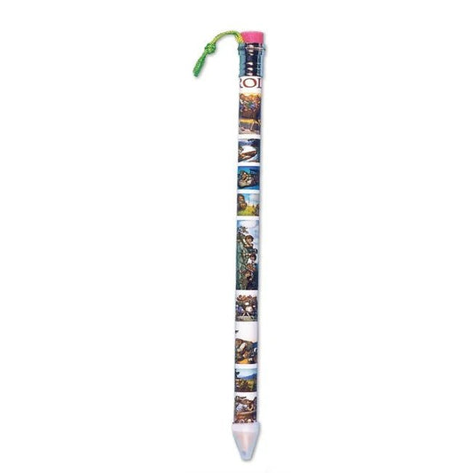 Giant Pencil with Troll Design