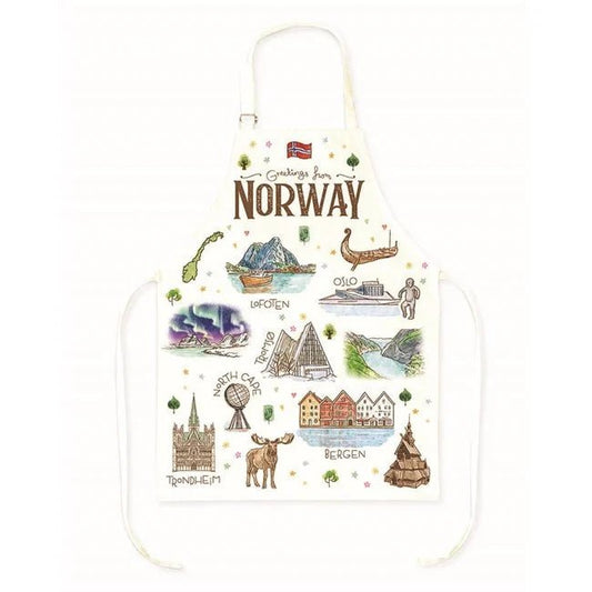 Aquarelle Norway Kitchen Apron