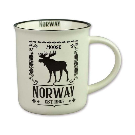 White Moose Kitchen Mug