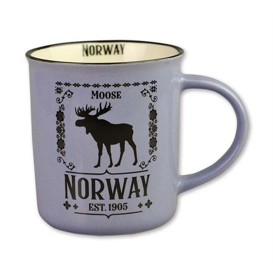 Purple Moose Kitchen Mug