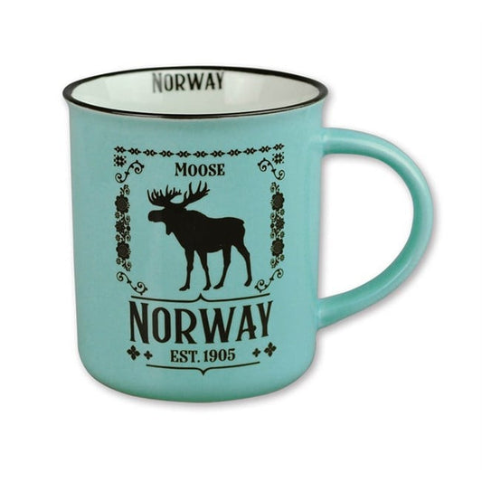 Turquoise Moose Kitchen Mug