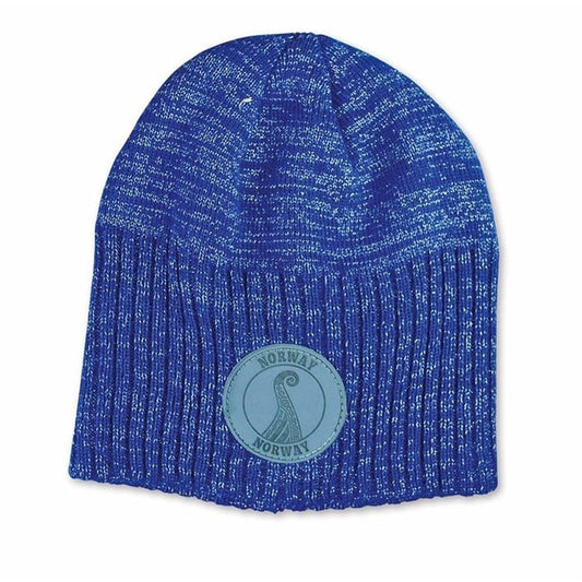 Blue Glitter Beanie