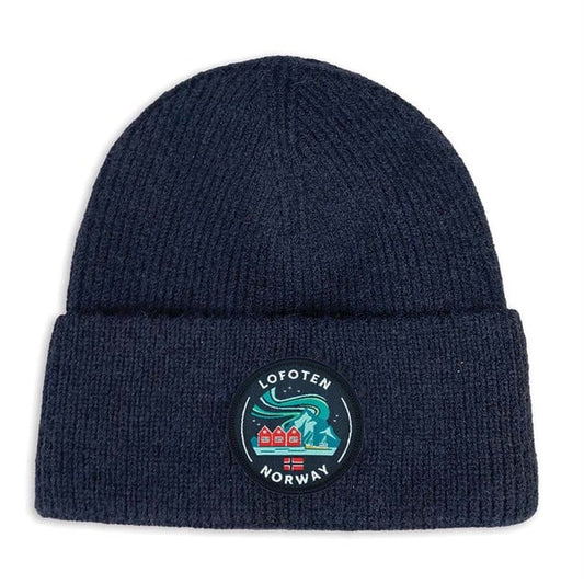 Lofoten Patch Beanie, Navy