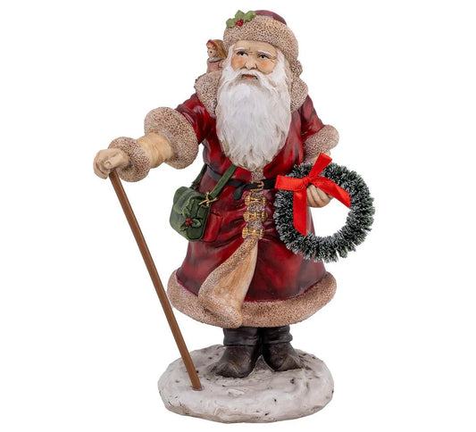 Norwegian Father Christmas in Red Coat