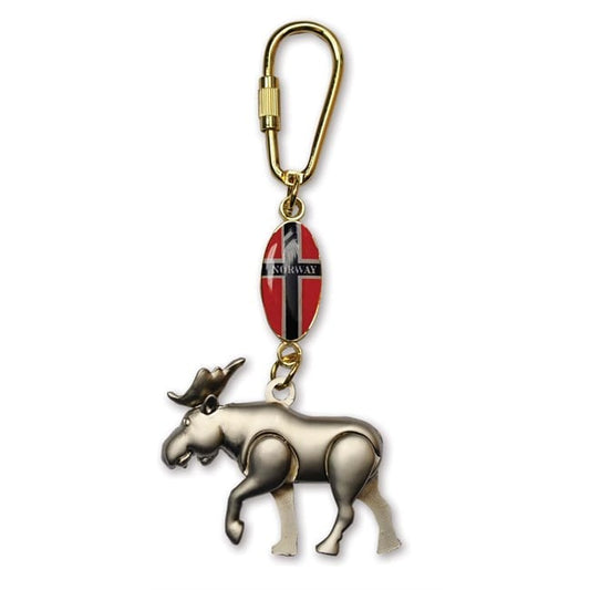 Articulated Moose Keychain