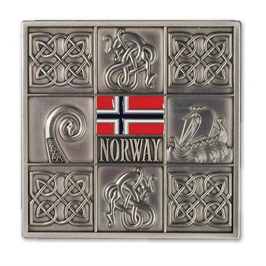 Odin Metal Coasters, Set of 2