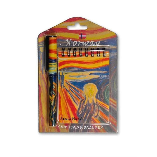 Munch Pen and Notebook Set