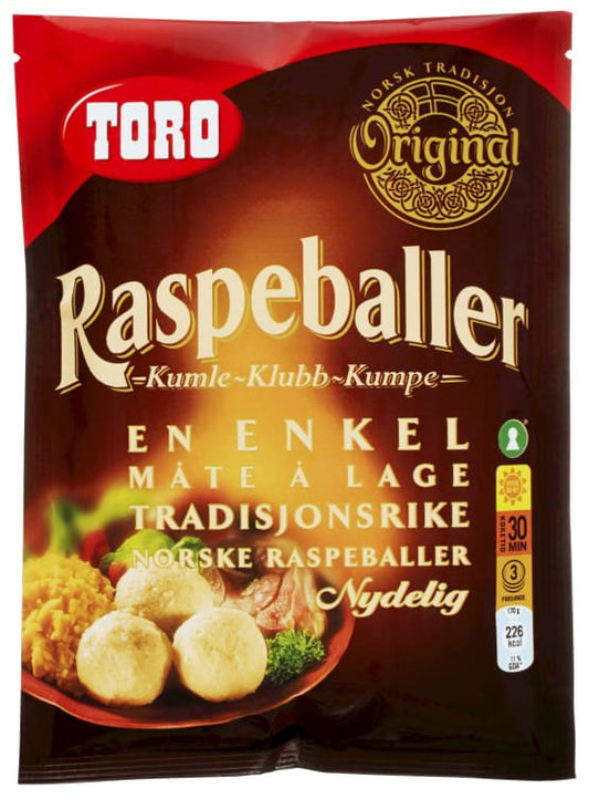Norwegian Potato Dumpling Mix 206 g – Toro